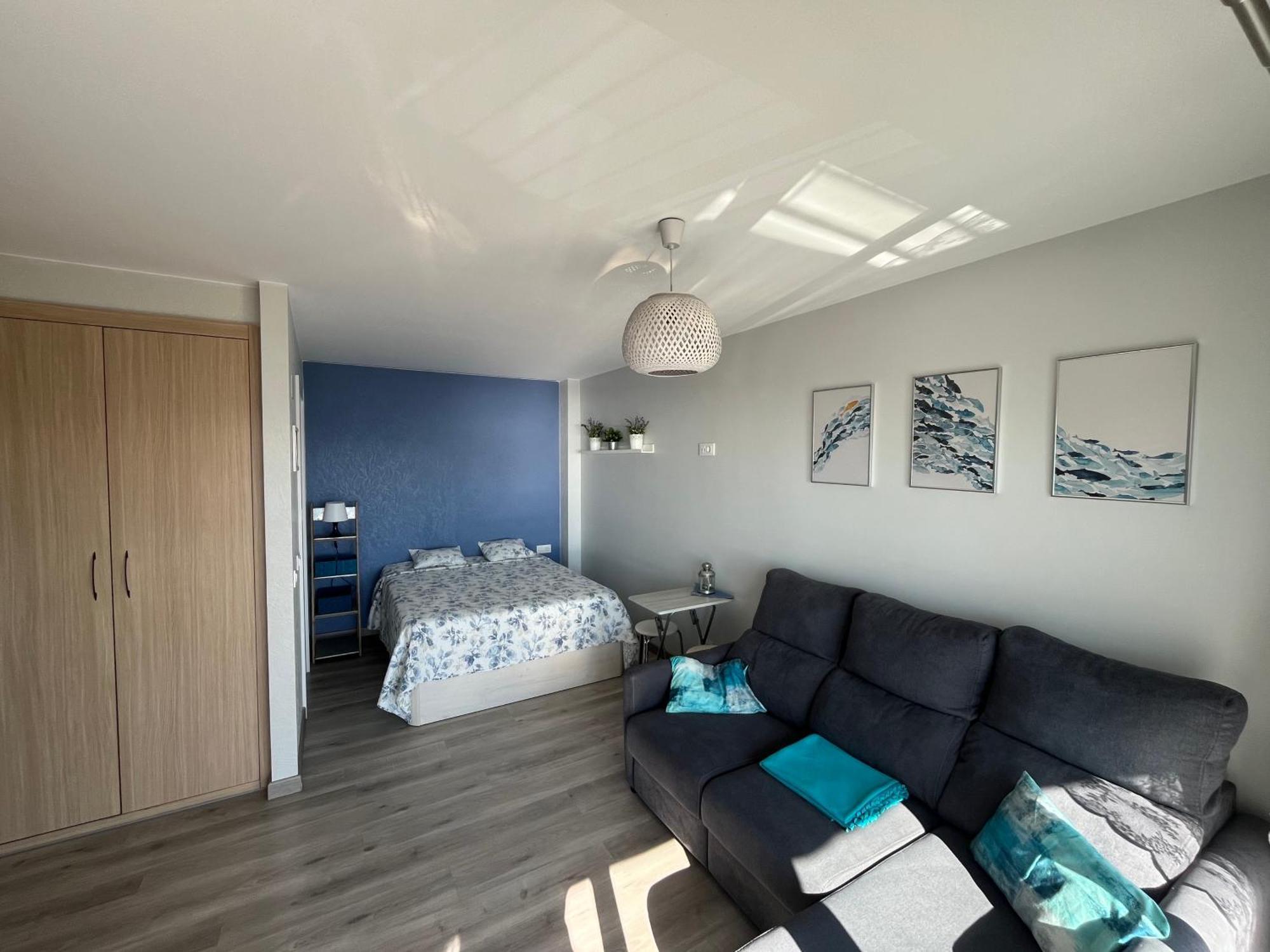 Estudio Con Impresionantes Vistas Al Mar Blanes Exterior photo